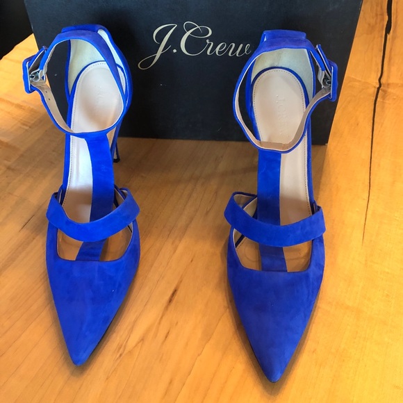 J. Crew Shoes - J Crew Swede T-Strap Pumps in size 9